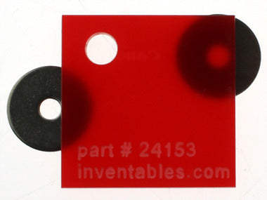 Translucent Red Acrylic Sheet