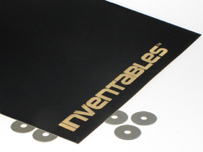 Matte Black on Gold Laserable Acrylic Sheet