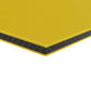 Two-Color HDPE - Yellow on Black