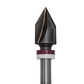 Carbide Tip V-Bit 60 Degree - 1/2 in Cutting x 1/4 in Shank