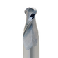 Carbide Tip Upcut 2 Flute Ballnose - 1/8 in Cutting x 1/8 in Shank