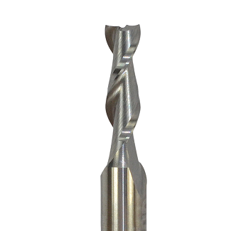 Carbide Tip Upcut 2 Flute - 3/16 in Cutting x 1/4 in Shank