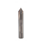 Carbide Tip V-Bit 60 Degree - 1/4 in Cutting x 1/4 in Shank