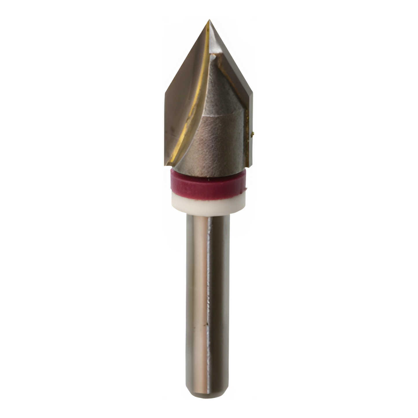 Carbide Tip V-Bit 60 Degree - 1/2 in Cutting x 1/4 in Shank