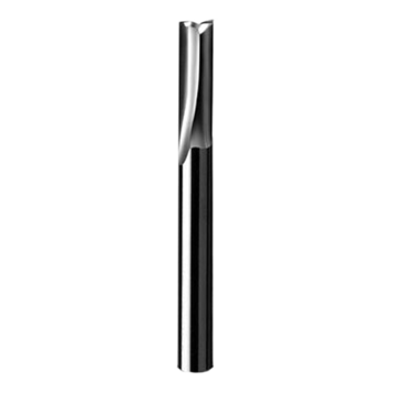 Carbide Tip Straight 2 Flute - 1/4 in Cutting x 1/4 in Shank