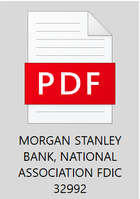 Will Morgan Stanley Bank Fail? Is My Bank Safe: Bank Safety Report for Morgan Stanley Bank.
